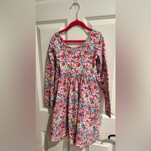 🆕🔖 Hanna Andersson ✨ Size 120 US 6/7 ✨Floral Dress ✨Long Sleeve ✨ Pockets✨NWT!!
